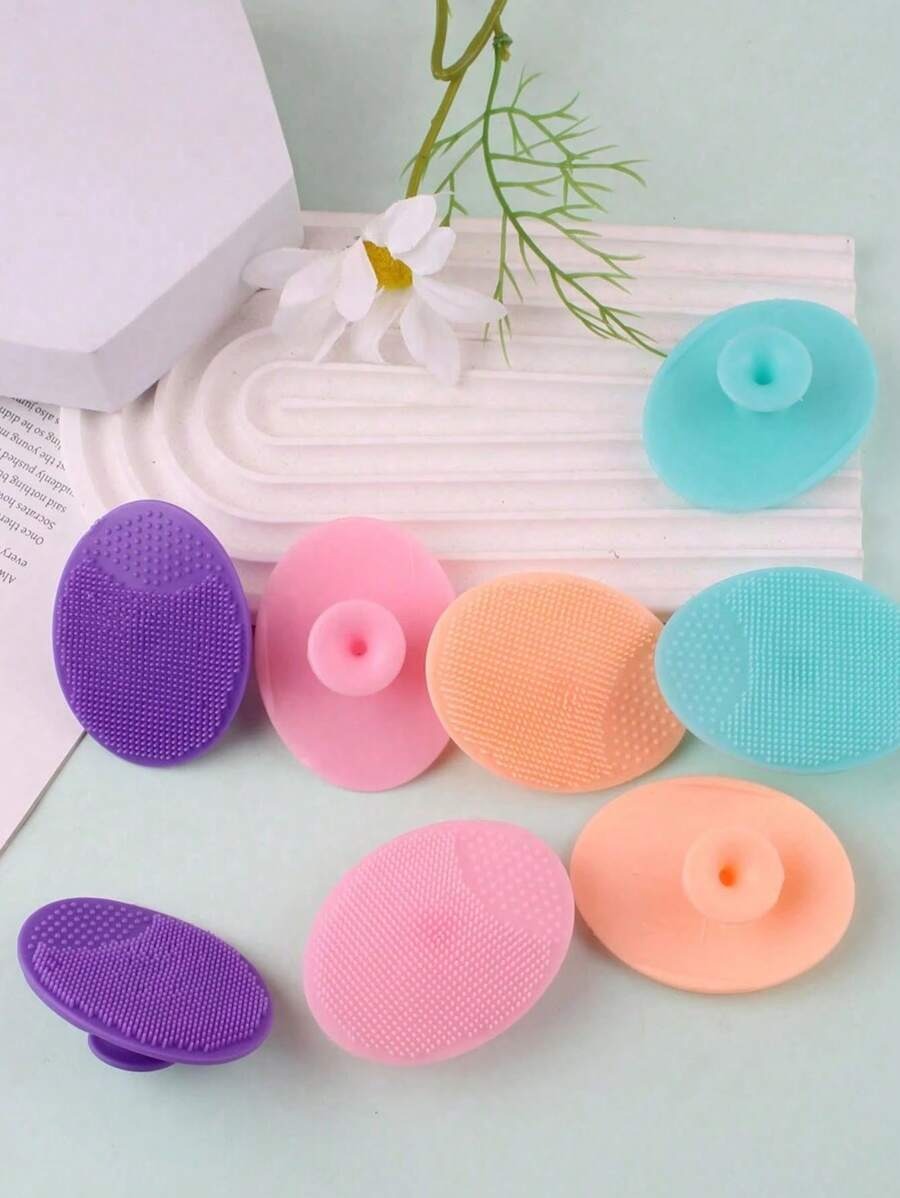 SHEIN  مجموعة فرش تنظيف الوجه 5 قطع