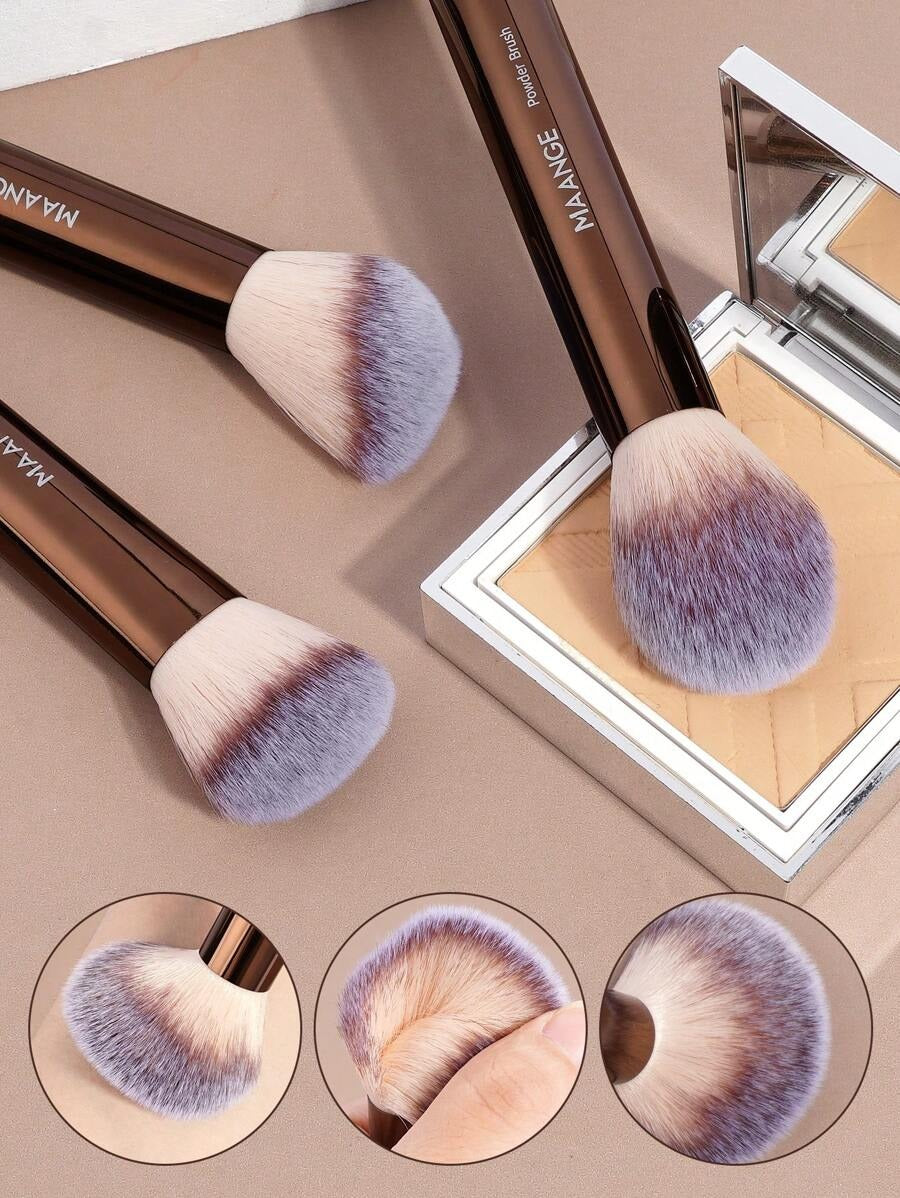 SHEIN MAANGE طقم فرش مكياج مع إكسسوارات كاملة وحقيبة مخملية
