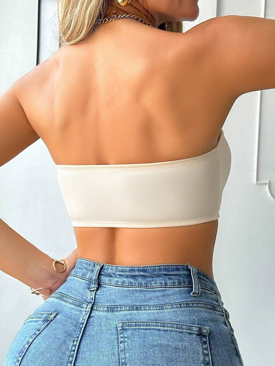 SHEIN طقم 2 حمالة صدر  بلون أسود و بيج