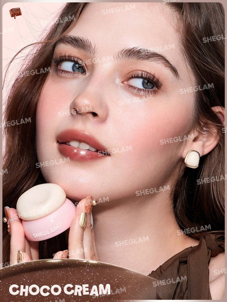 SHEIN Hydra Jelly Pocket Choco Cream بلسم شفاه شفاف كريمي ناعم