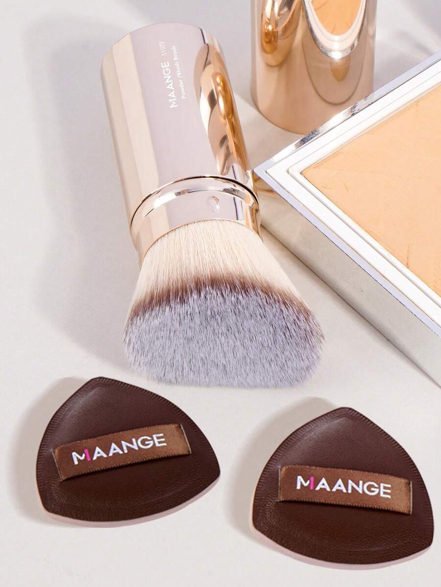 SHEIN MAANGE فرشاة كابوكي احترافية برأس مائل وناعم