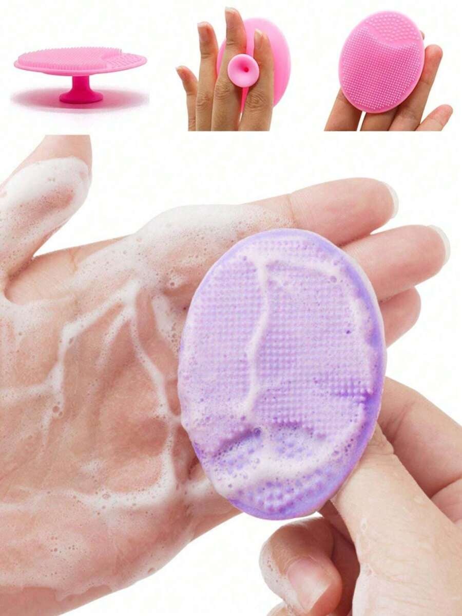 SHEIN  مجموعة فرش تنظيف الوجه 5 قطع