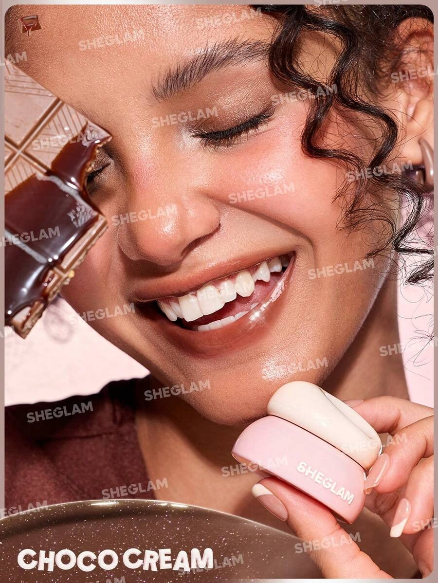 SHEIN Hydra Jelly Pocket Choco Cream بلسم شفاه شفاف كريمي ناعم