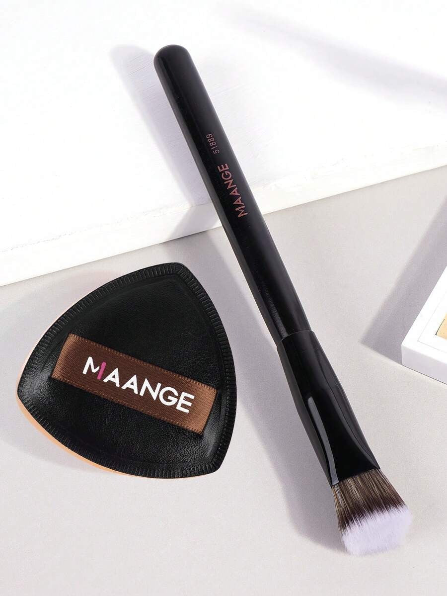 SHEIN MAANGE فرش مكياج مثلثة