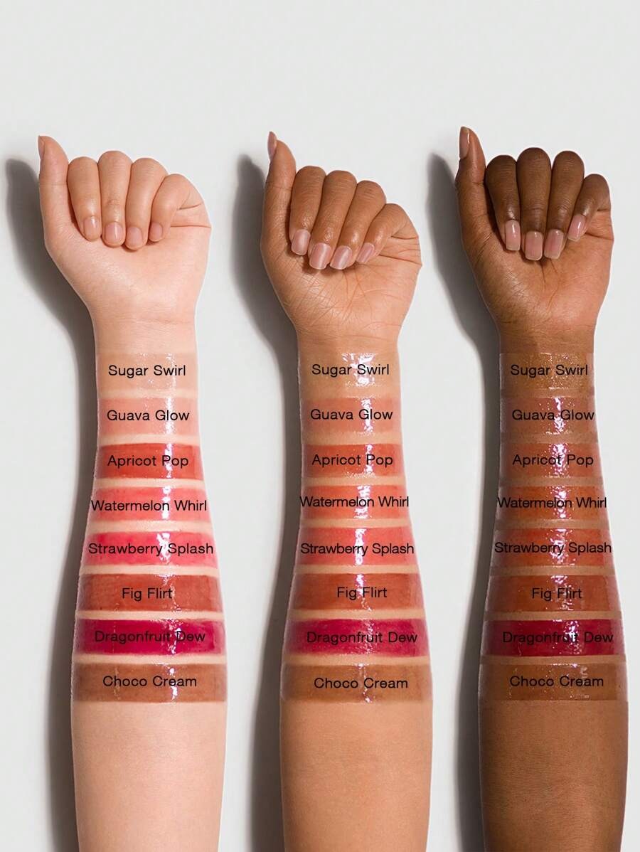 SHEIN Hydra Jelly Pocket Choco Cream بلسم شفاه شفاف كريمي ناعم