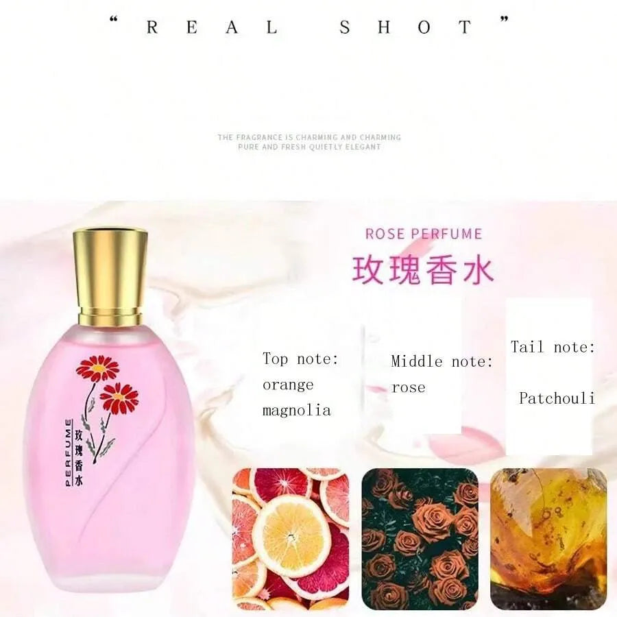 SHEIN عطر ورد منعش طويل الأمد للفتيات