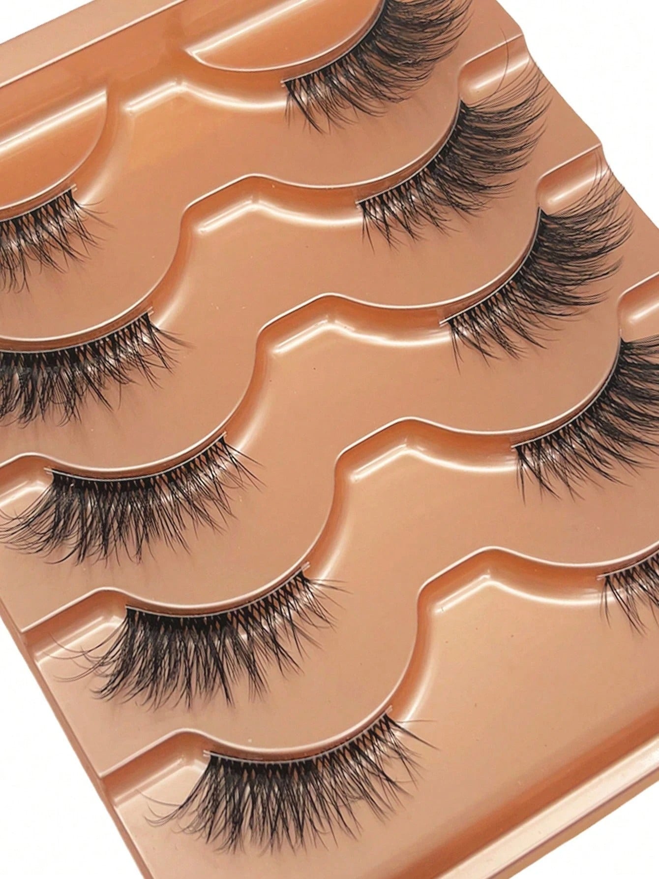 SHEIN طقم 5 أزواج من رموش عين القطة