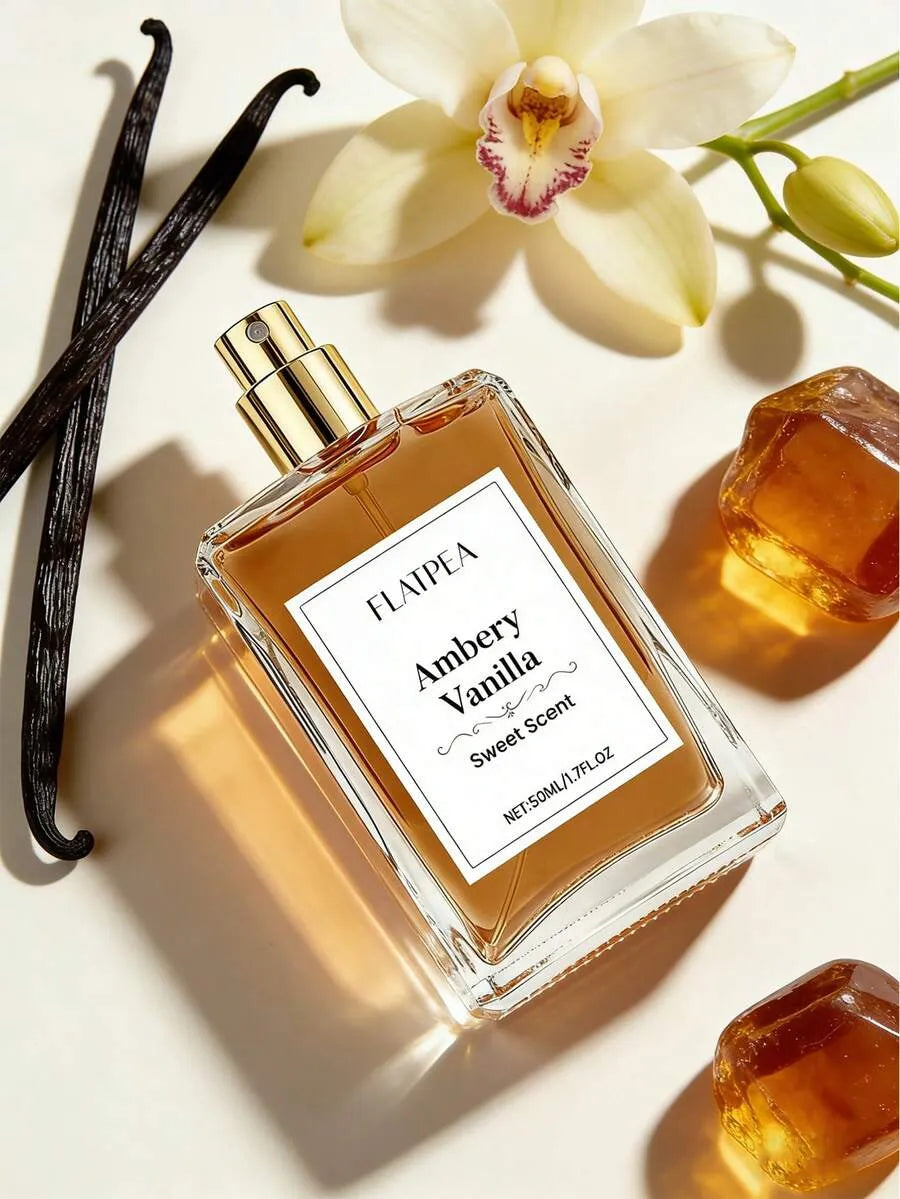 SHEIN عطر فانيليا وكهرمان 50 مل برائحة الياسمين