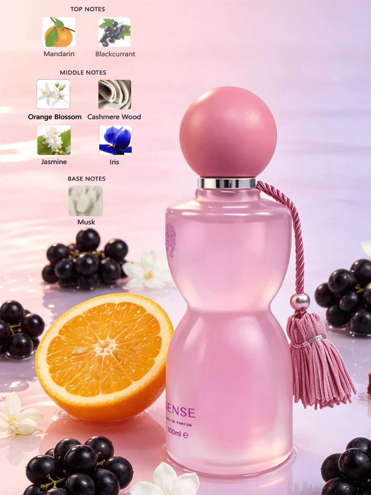 SHEIN SENSE عطر نسائي بطبعة نمر 100 مل