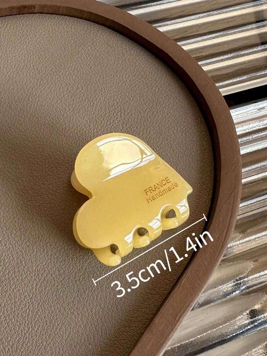 SHEIN مشابك شعر شكل قلب صغير