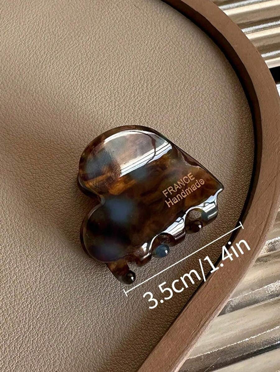 SHEIN مشابك شعر شكل قلب صغير