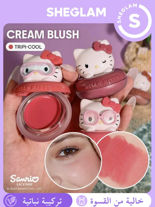 SHEGLAM × Hello Kitty – Tripi-Cool أحمر خدود كريمي