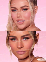 SHEGLAM Color Bloom Liquid Blush Matte Finish-Love Cake Gel Cream Blush Long Lasting Non-Fading Highly Pigmented Lightweight Long Wear Smooth Blusher Black Friday Winter Pink Brown Gifts Blush