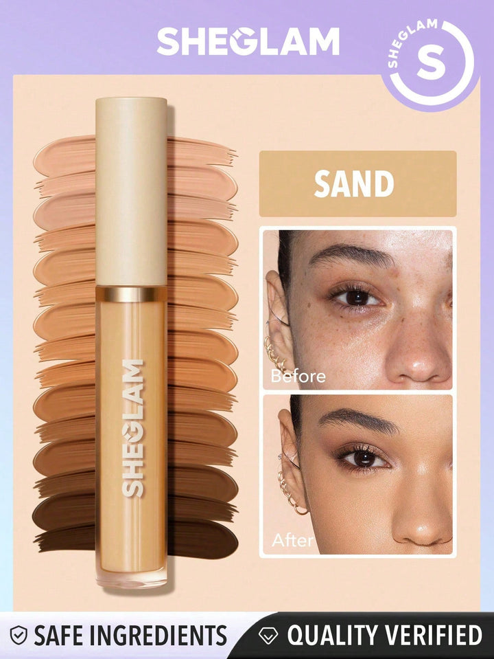SHEGLAM Like Magic 12Hr Full Coverage Concealer خافي العيوب رملي