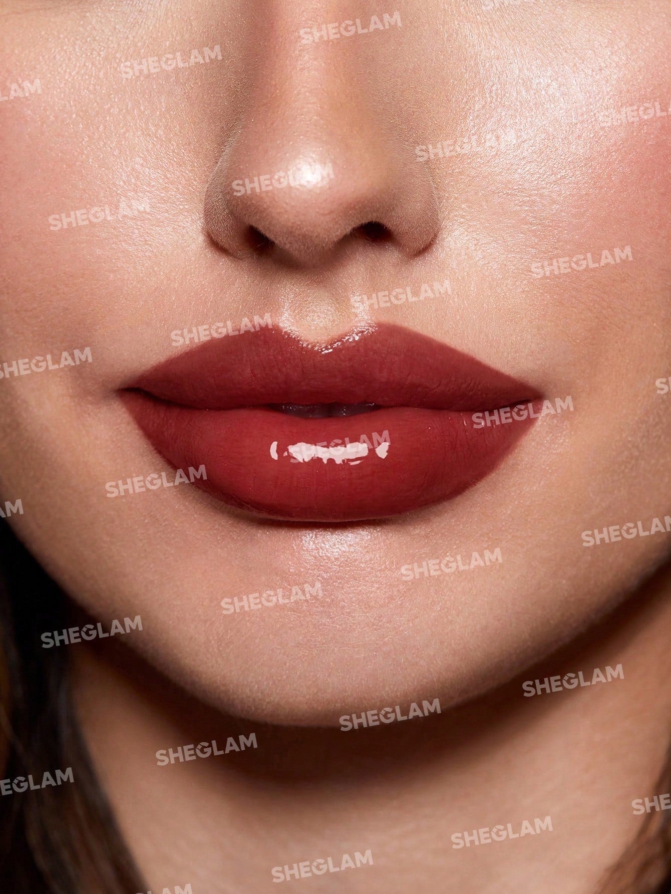 SHEGLAM Pout Pillow Cushion Lip Gloss-Cat Nap Moisturizing Liquid Lipstick High Shine Finish Sponge Tip Applicator Moisturizing Non-Sticky Lip Glaze Party Lip Gloss