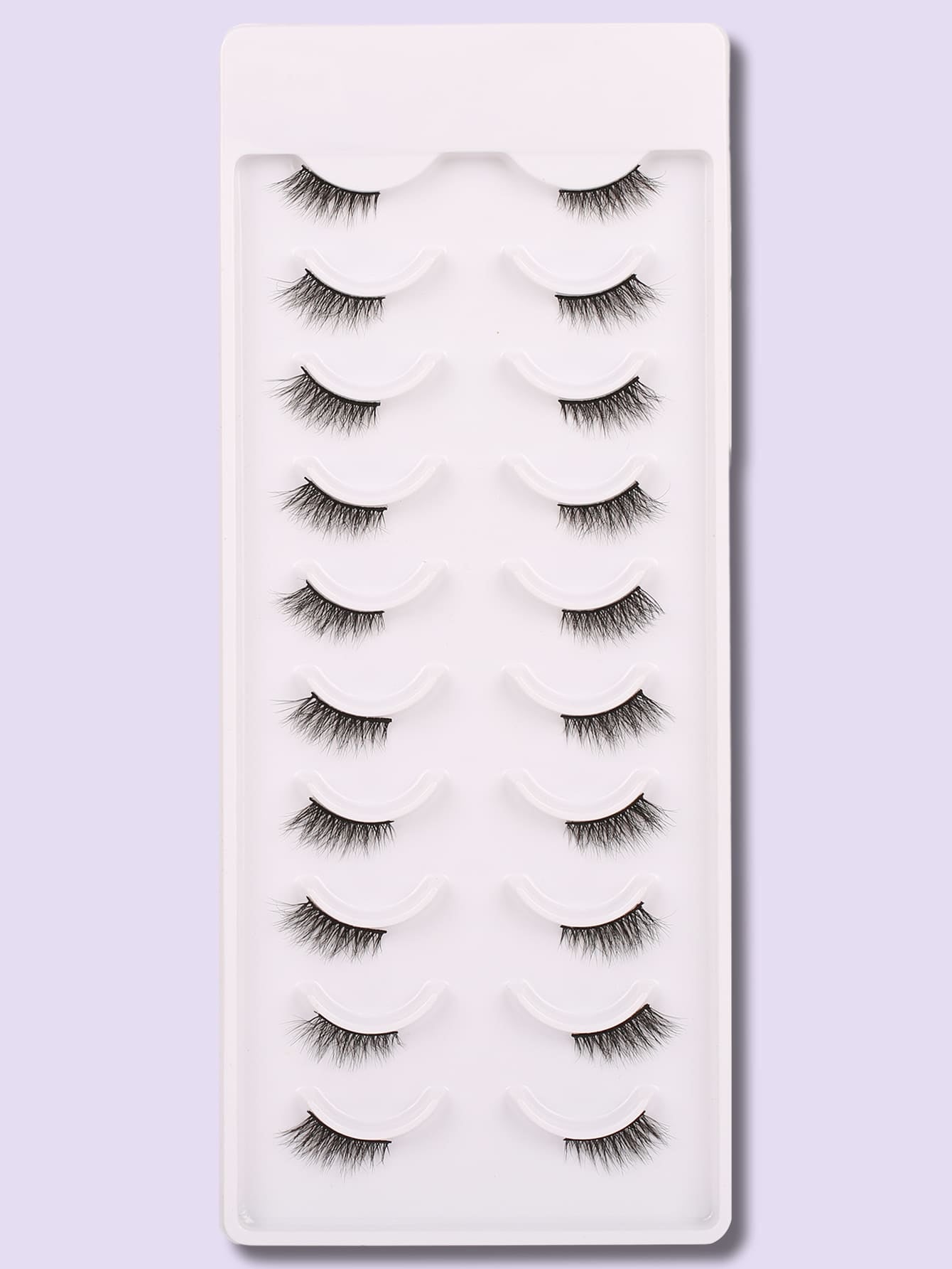 10Pairs Cat Eye & Half Eye Style Eyelashes for Lengthening Eye End, Suitable for Festivals, Holidays, Dating, and Other Occasions' Makeup