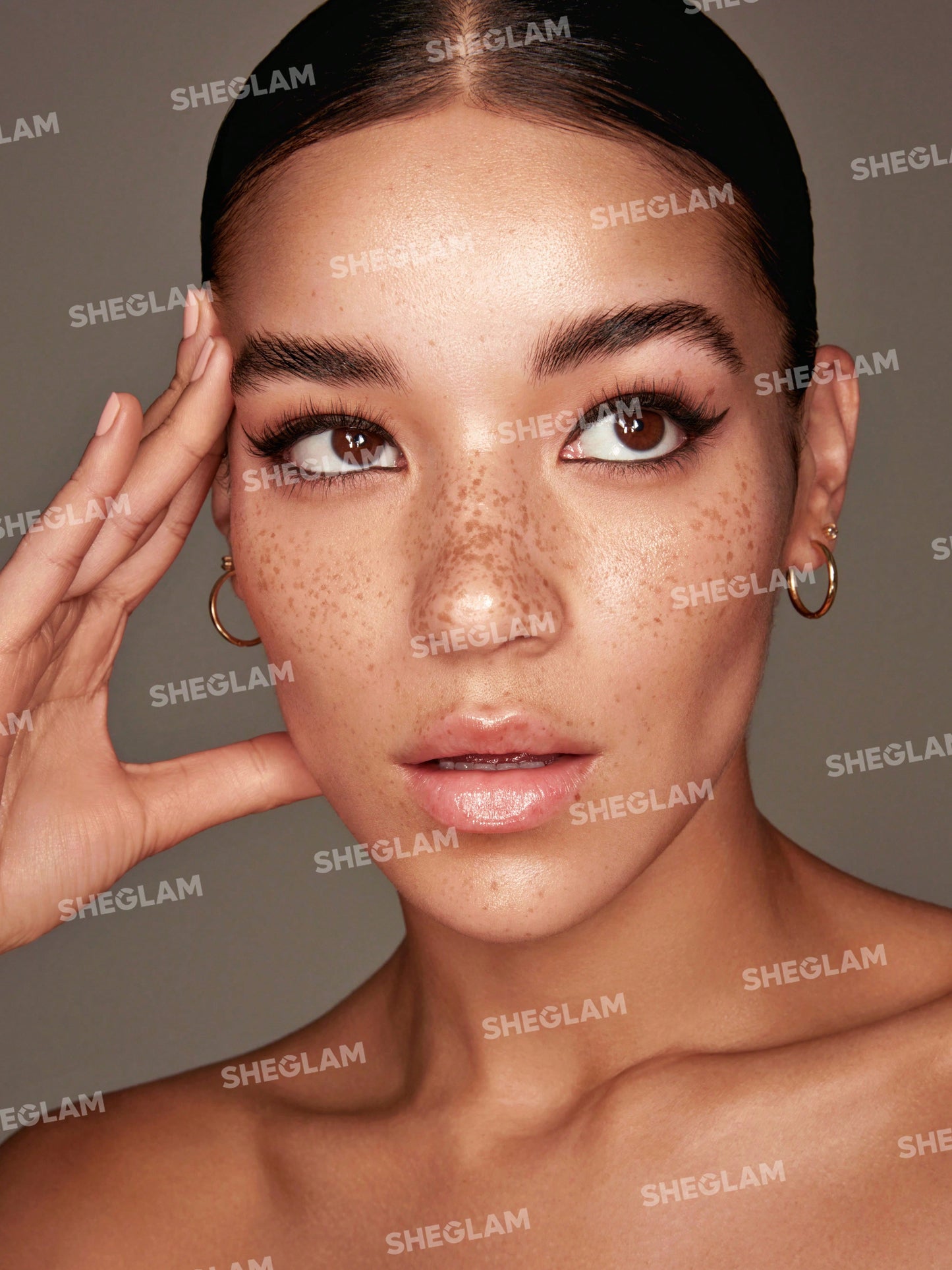 SHEGLAM Insta-Fill Brow Pencil-Ash Brown Long Lasting Auto Eyebrow Pen Sweat-Proof Anti-Oil Non-Sticky Ultra-Slim Eyebrow Makeup Black Friday Eyebrow
