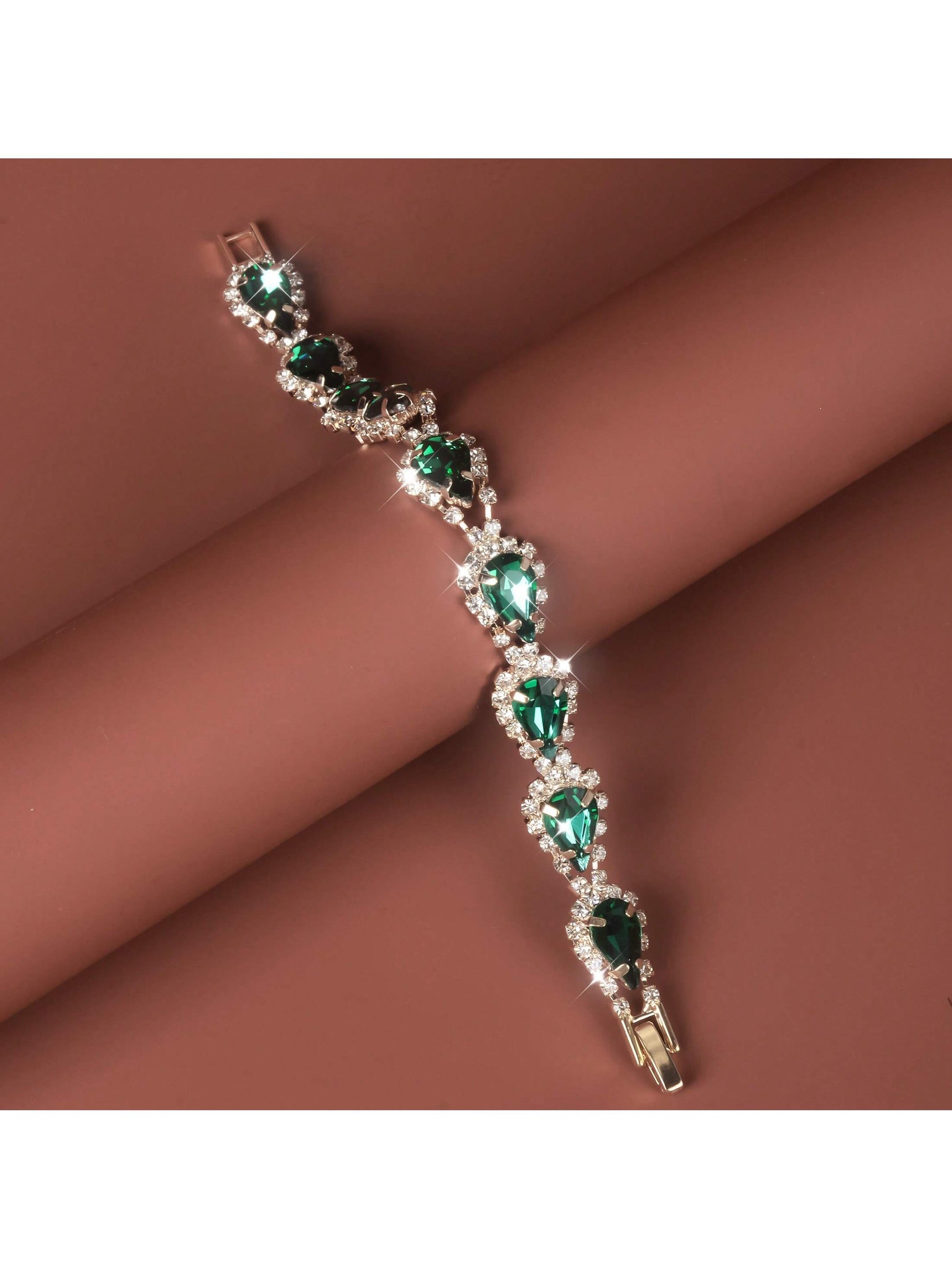 1Pc Fashionable Braided Rhinestone Bracelet for Women, Personalized and Versatile Accessory for Daily Wear and Parties