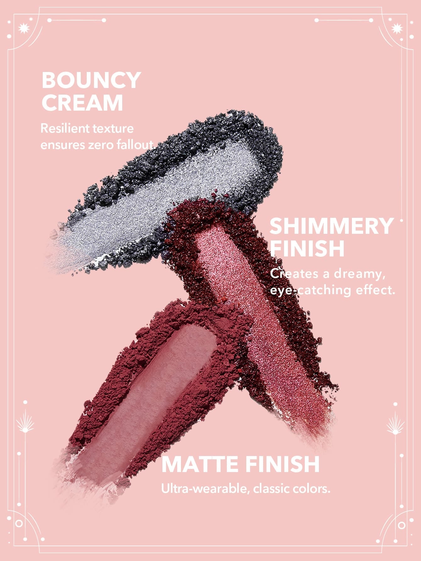 SHEGLAM Adventurous Aries Palette 8-Clolor Shimmer Matte Eyeshadow Palette Orange Red Brown High Pigment Long Wear Blendable Cream Eyeshadow Black Friday Winter Pink Brown Eyeshadow