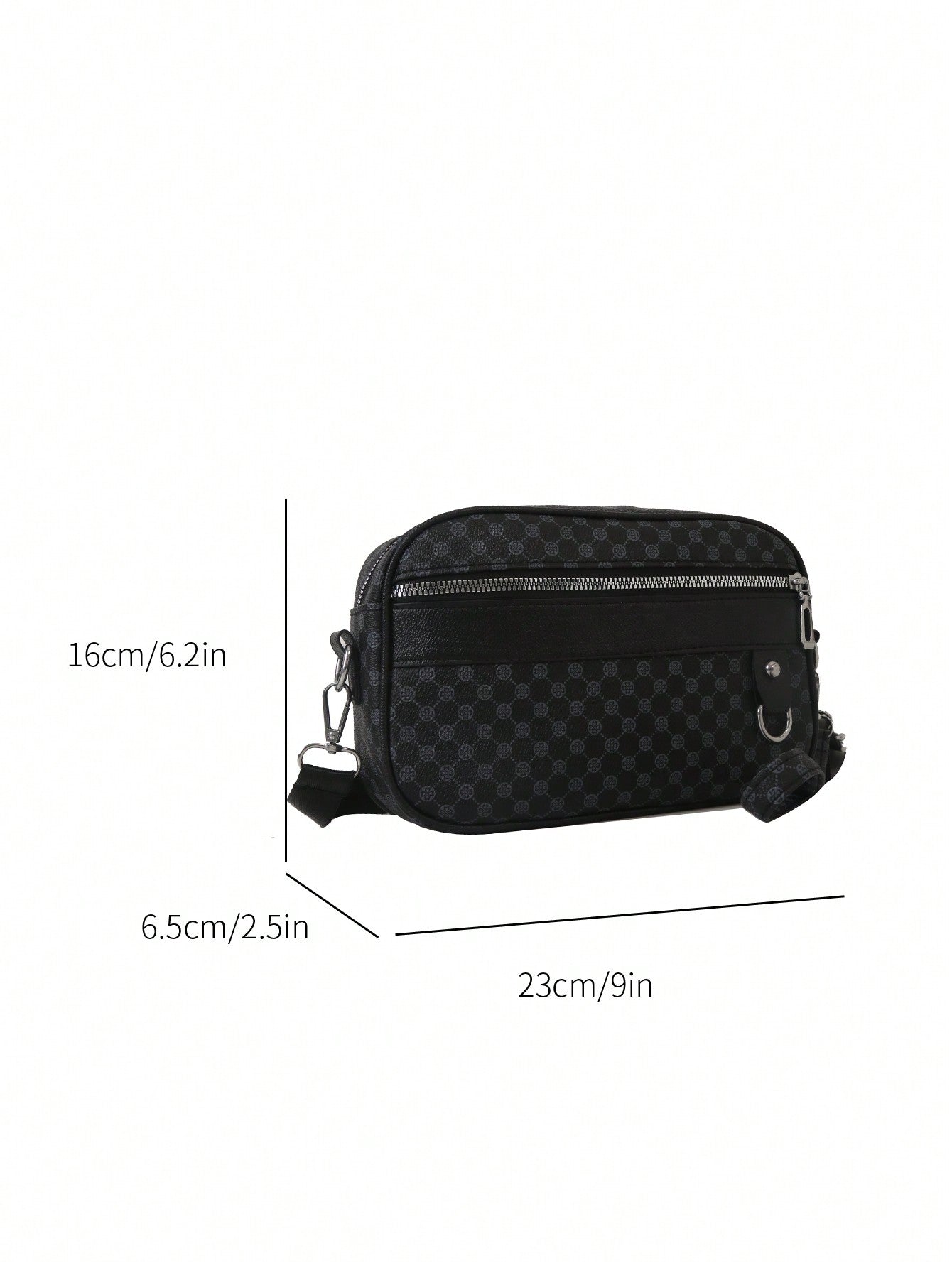 Fashion Printed Pu Shoulder Bag for Women, Large Capacity Tote Bag