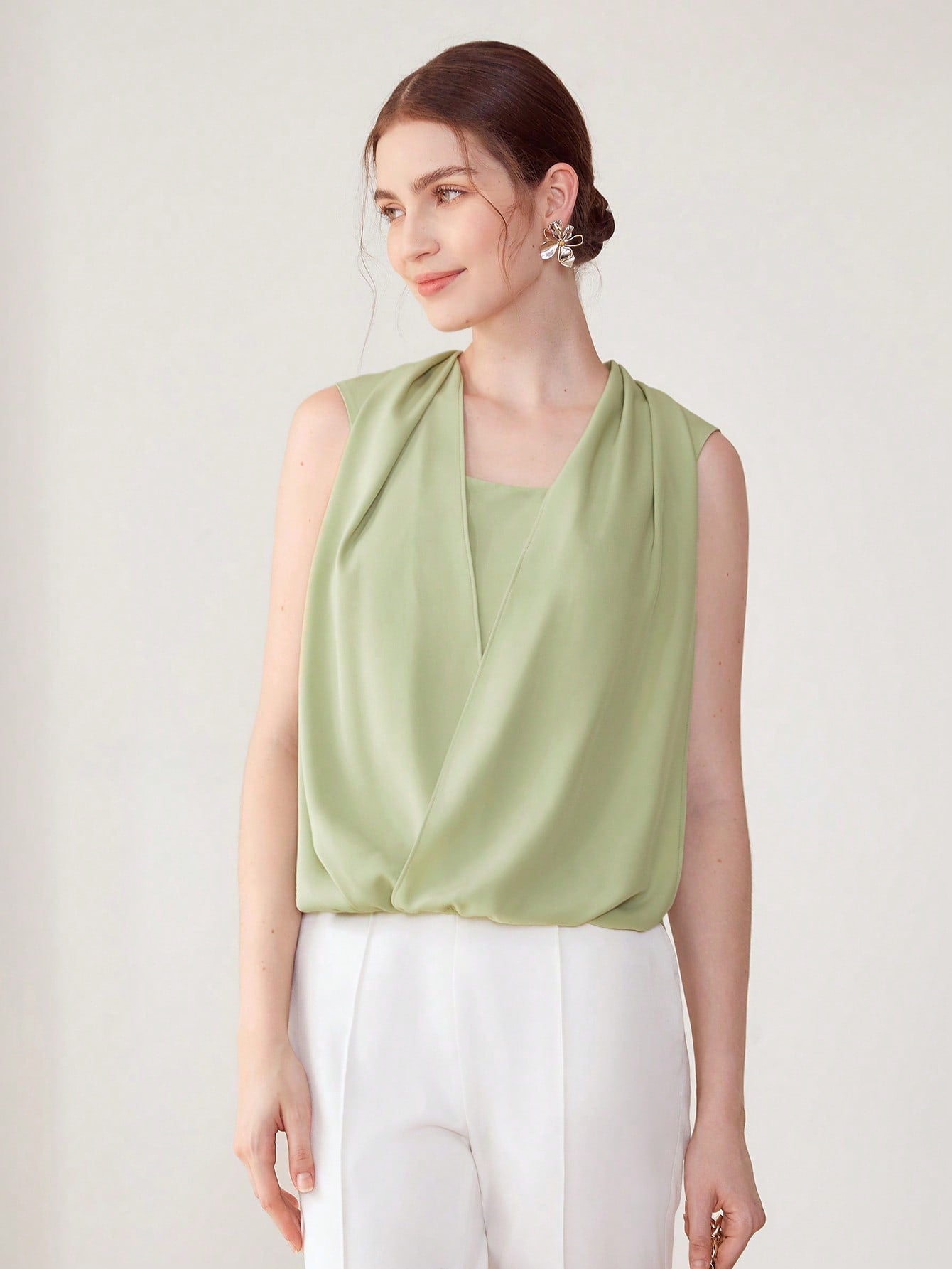 MOTF PREMIUM DRAPED BLOUSE