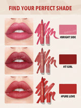 SHEGLAM Love Stained Lip Tint Marker-Pure Love Matte Red Lip Stain Pen Highly Pigmented Long-Lasting Lip Liner Contour Tint Lip Makeup Black Friday Lip Liner
