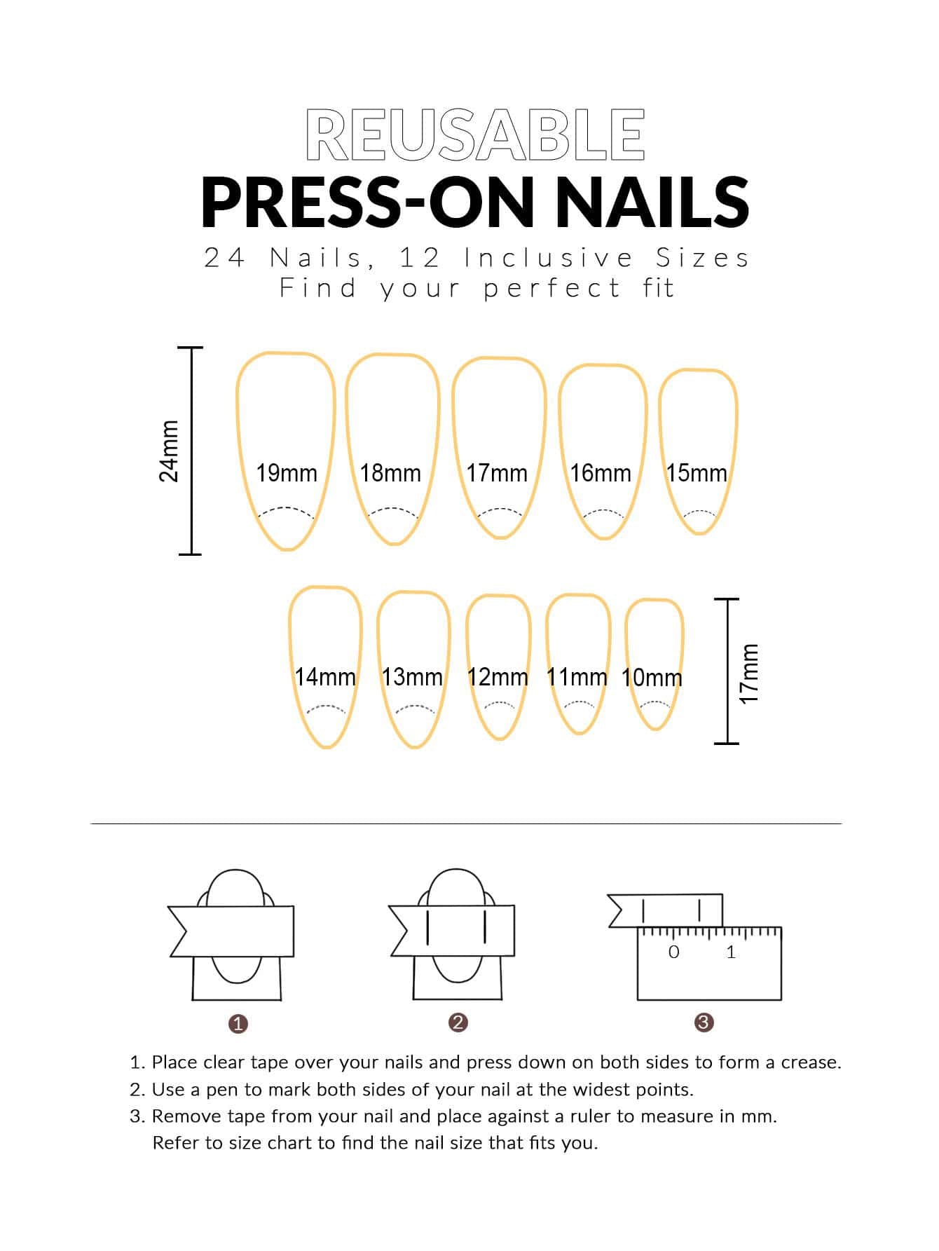 30Pcs/Set Long Pointed Bare & Milk White Gradient False Nail Tips with 1Pc Nail Buffing Bar and 1Pc Jelly Gel