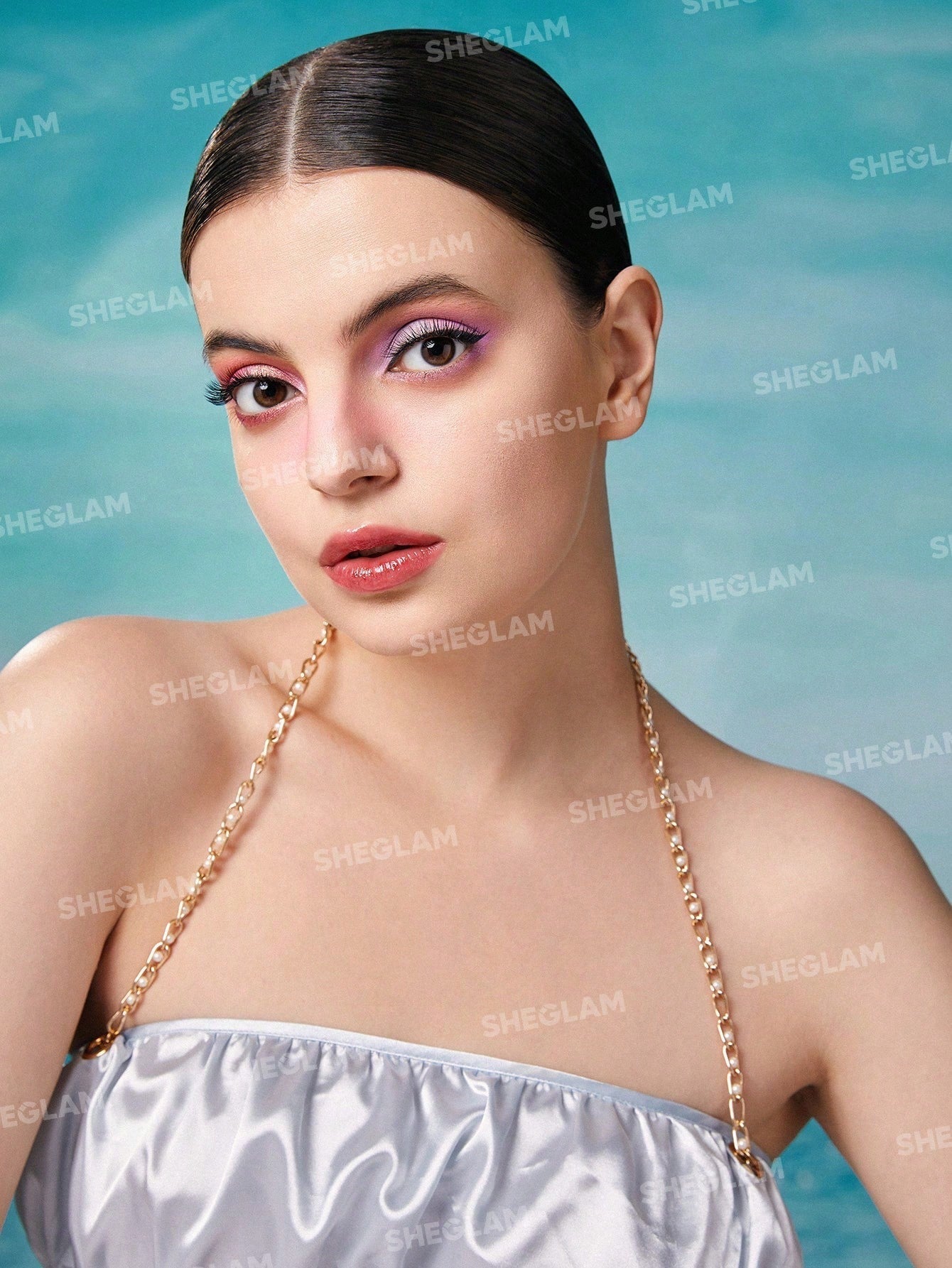 SHEGLAM Cloud Nine Palette 9-Clolor Matte Shimmer Eyeshadow Palette High Shine Bold Color Long Lasting Ultra Pigmented Blendable Y2K Styling Eyeshadow Black Friday Winter Gifts Eyeshadow