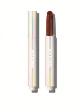 SHEGLAM Pout-Perfect Shine Lip Plumper-Hot Cocoa Moisturizing Plumping Solid Lip Gloss Non-Stick Nourishing Lip Plumping Serum Coconut Oil Lipstick Lip Cosmetics Gift Brown Lip Plumper