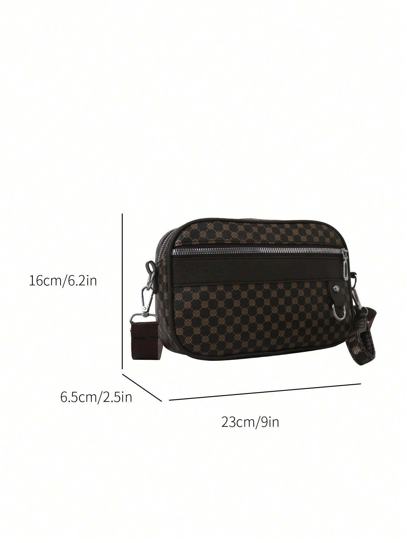 Fashionable Printed Pu Shoulder Bag, Large Capacity Tote Bag for Women