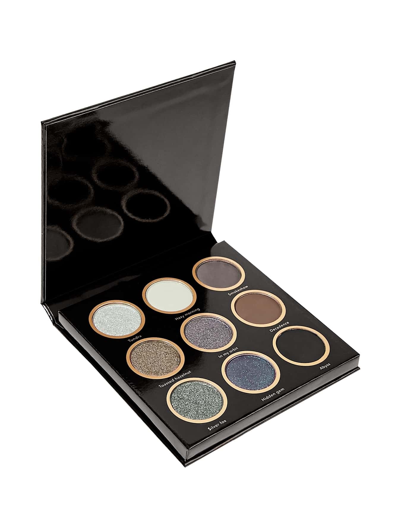 SHEGLAM Deep Feelings Palette 9-Clolor Metallic Matte Eyeshadow Palette Ultra Pigmented Long Lasting Soft Smooth Deep Styling Black Gray Eyeshadow Black Friday Gift Eyeshadow
