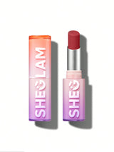 SHEGLAM Dynamatte Boom Long Lasting Matte Lipstick-Main Character 20 Colors Creamy Matte Waterproof Lipstick Amazing Non-Stick Cup Transfer-Proof Lipstick Black Friday Sale Gift Red Lipstick