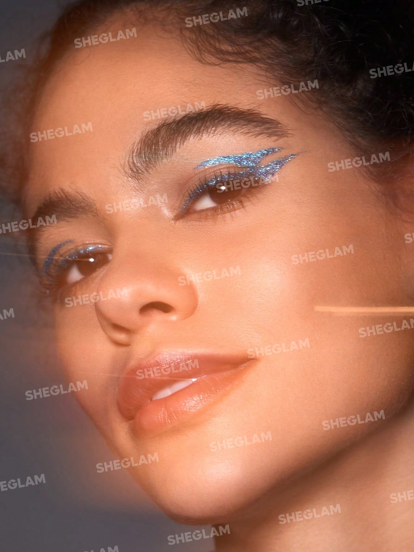 SHEGLAM Insta-Party Glitter Liner-Turn It up Liquid Eyeshadow Gel Blue High Shine Long Lasting Highly Pigmented Long Wear Liquid Liner Black Friday Sale Gift Y2K Blue Eyeshadow