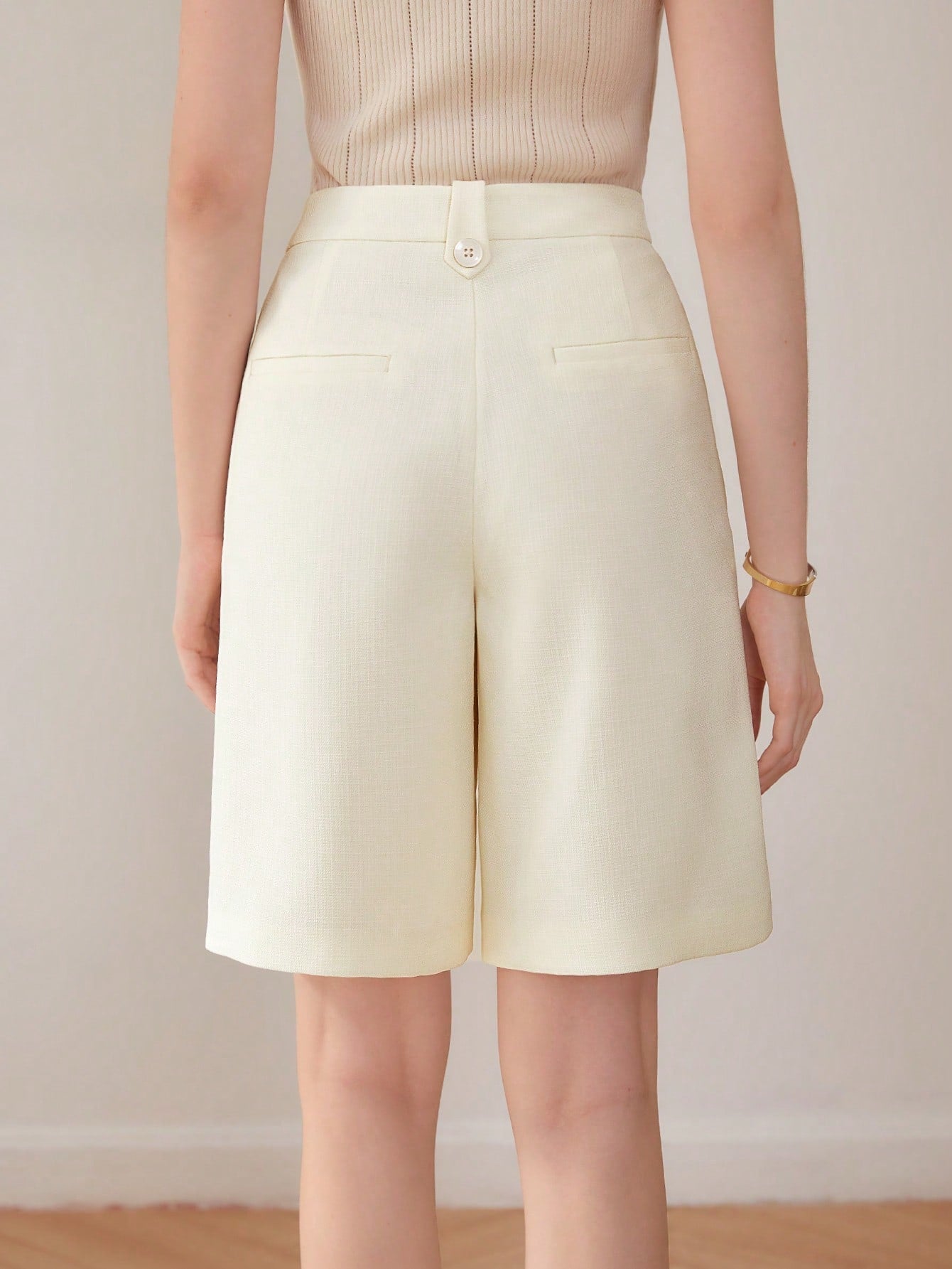 MOTF PREMIUM DRESSY BERMUDA SHORTS