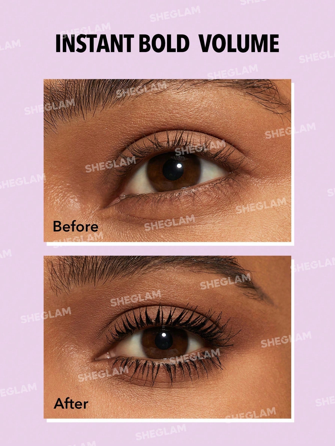 SHEGLAM Big Time Eyes Volumizing Mascara Volumizing No Smudge Easy to Remove Quick Drying Long-Wearing Thick Volume Big Eyes Lash Lift Mascara Black Friday Party Mascara