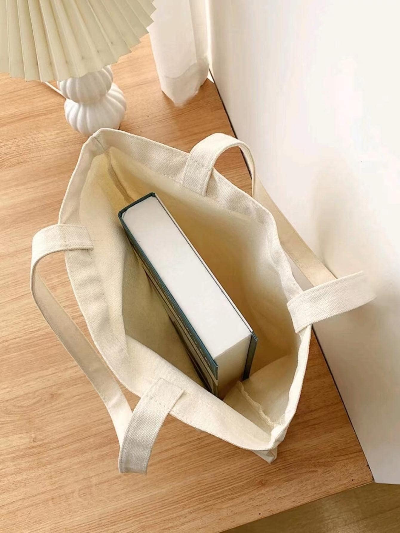 Fashionable Printed Casual One-Shoulder Tote Shopping Bag