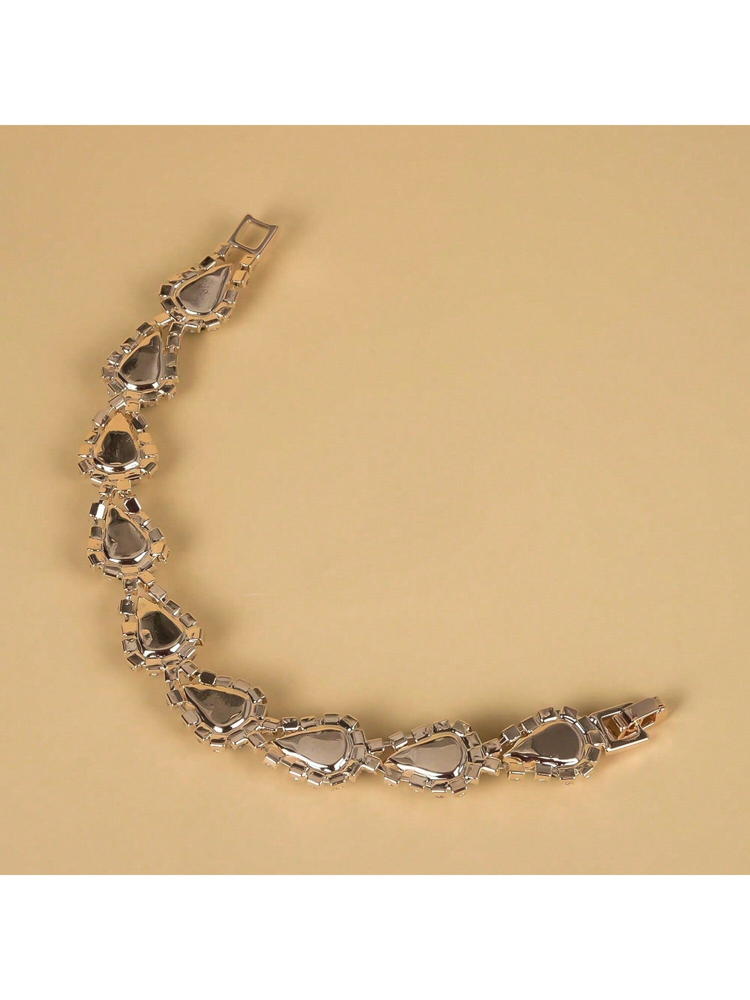 1Pc Fashionable Braided Rhinestone Bracelet for Women, Personalized and Versatile Accessory for Daily Wear and Parties