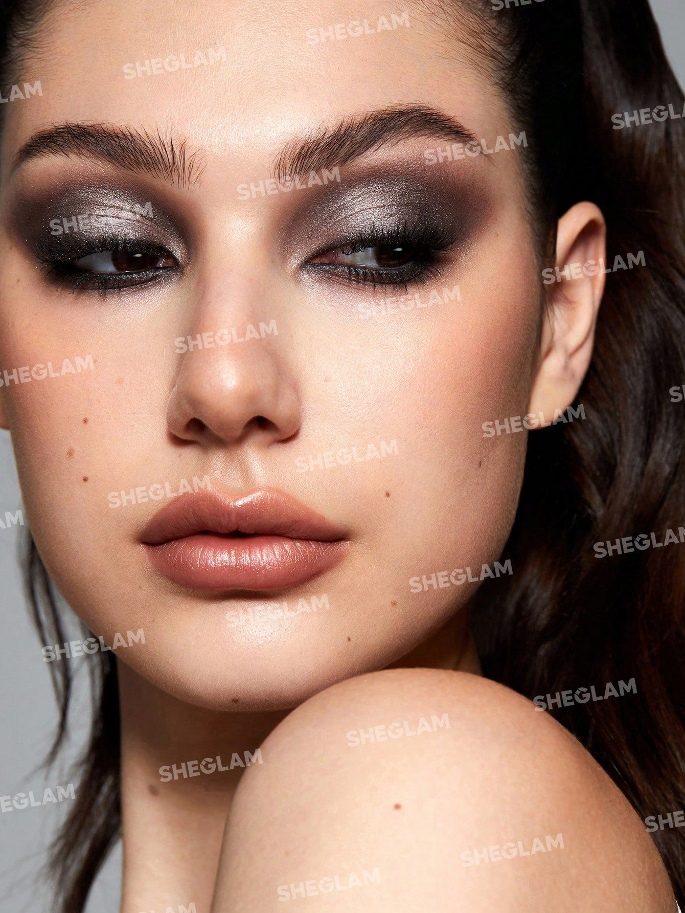 SHEGLAM Jazy Jigsaw Eyeshadow Palette-Mauve'Ing on 9-Color Shimmer Matte Eyeshadow Palette Metallic Evenly Pigmented Smooth Blendable Eyeshadow Winter Black Friday Gift Eyeshadow
