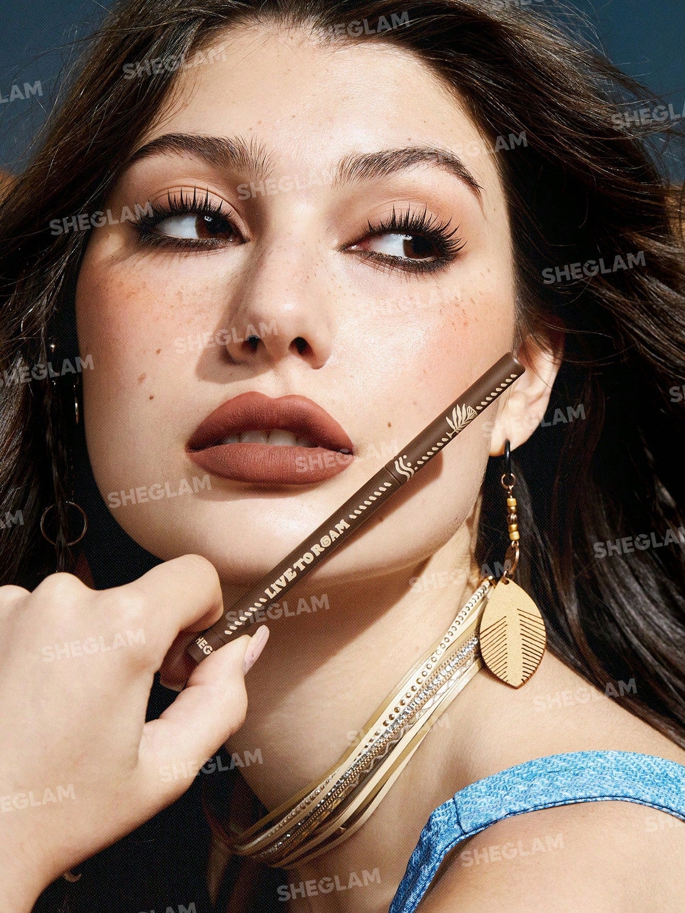 SHEGLAM Live to Roam Get Going Cream Eyeliner-On Foot 6 Colors Waterproof Long-Lasting Smoky Eyes Matte Eyeliner Pencil Extra-Fine No Smudge Ultra Pigmented Eyeliner Blendable Smooth Cat Eye Eye Make up Black Friday Winter Brown Eyeliner