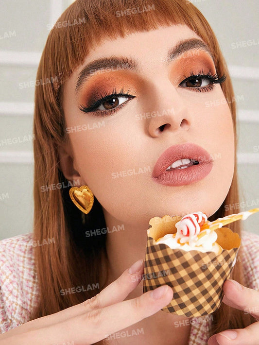 SHEGLAM Smart Cookie Palette 12-Clolor Shimmer Matte Eyeshadow Palette Warm Brown Smoky Eyes Long Lasting Ultra Pigmented Soft Smooth Blendable Eyeshadow Black Friday Winter Gifts Eyeshadow