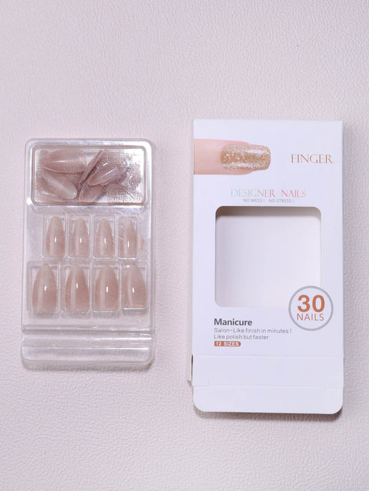 Express Your Love with 30Pcs Long Stiletto Ombre Full Cover Fake Nail Kit