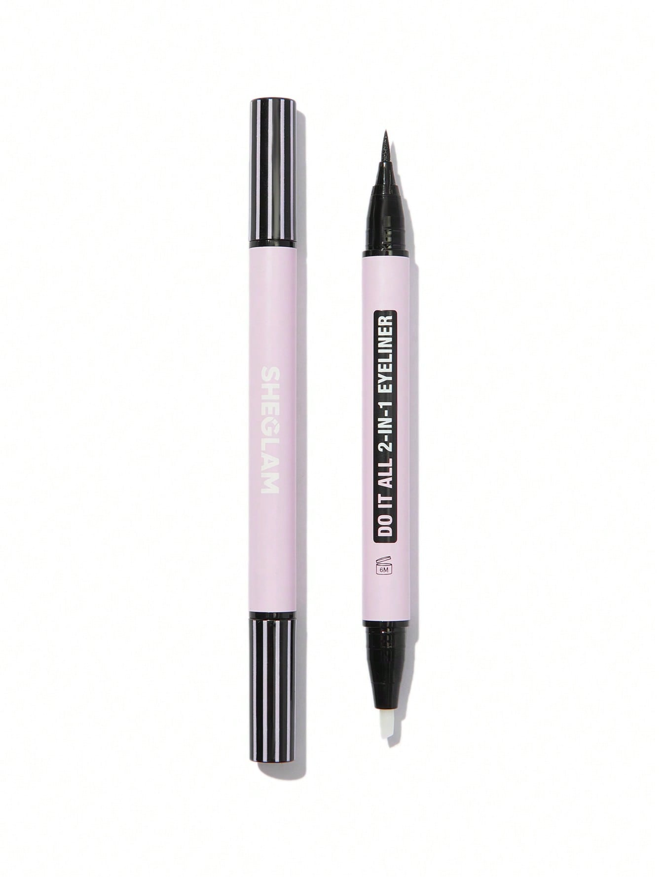 SHEGLAM Do It All 2-In-1 Eyeliner Waterproof Matte Eyeliner with a Eyeliner Remover Sweat-Proof Smudge-Proof Easy to Use Be Beginner Friendly Black Eyeliner Black Friday Gothic Eyeliner