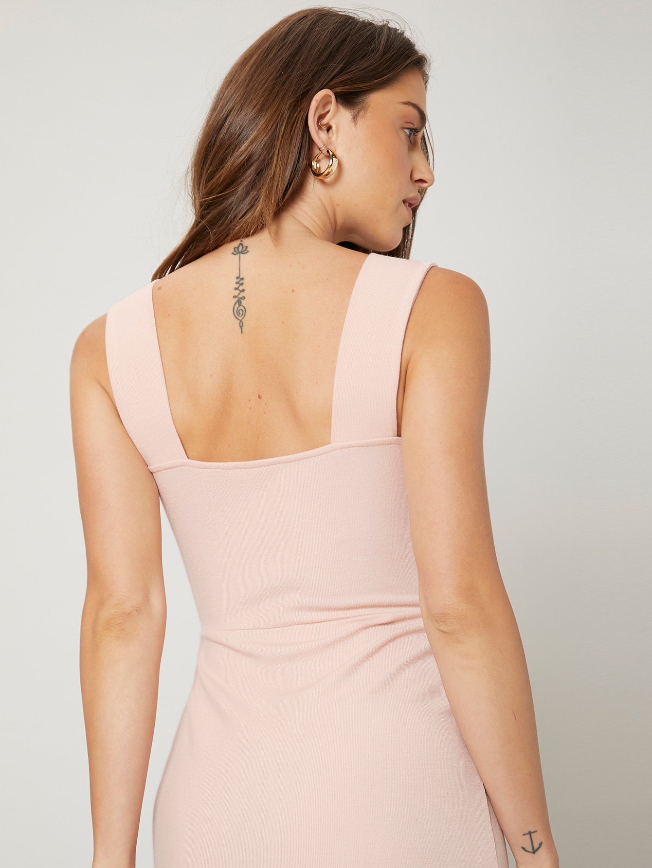 MOTF BLEND SLIT DRESS