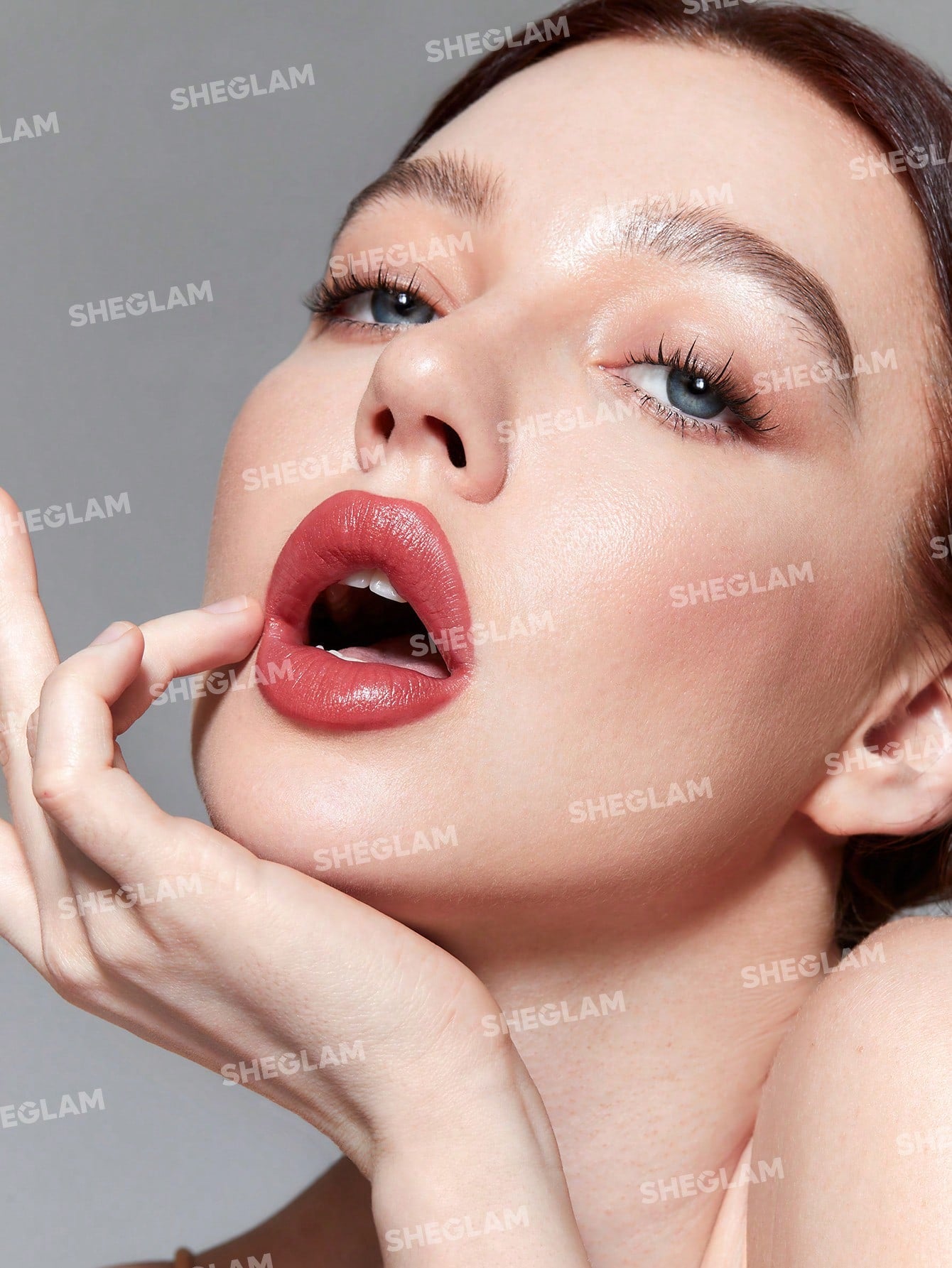 SHEGLAM Just Kissed Lipstick Crayon-Red Velvet Shimmer Matte Lip Glow Lipstick High Pigment Lip Balm Lip Makeup Hot Pink Black Friday Lipstick