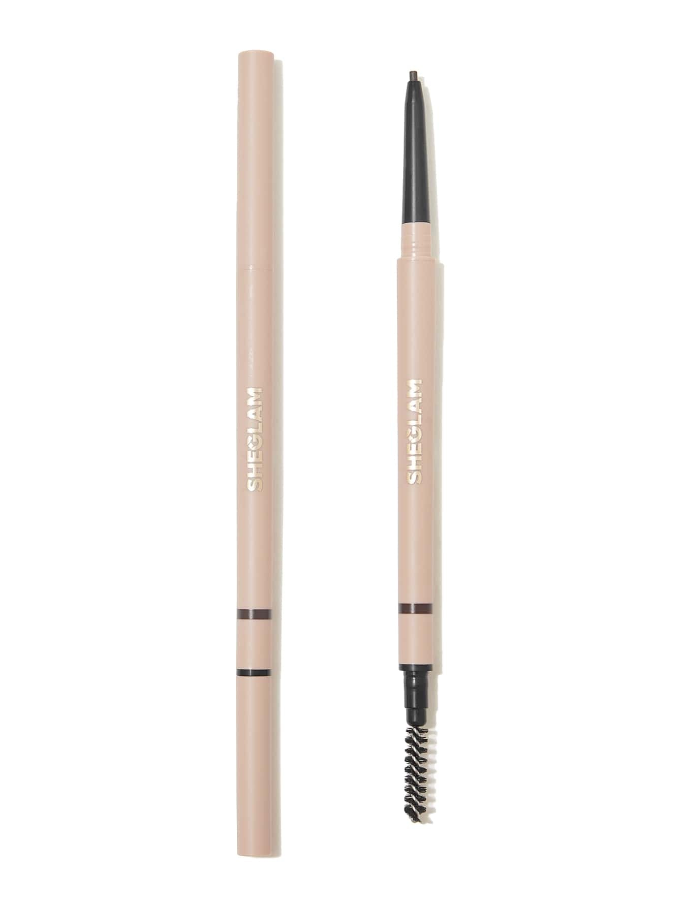 SHEGLAM Insta-Fill Brow Pencil-Ash Brown Long Lasting Auto Eyebrow Pen Sweat-Proof Anti-Oil Non-Sticky Ultra-Slim Eyebrow Makeup Black Friday Eyebrow