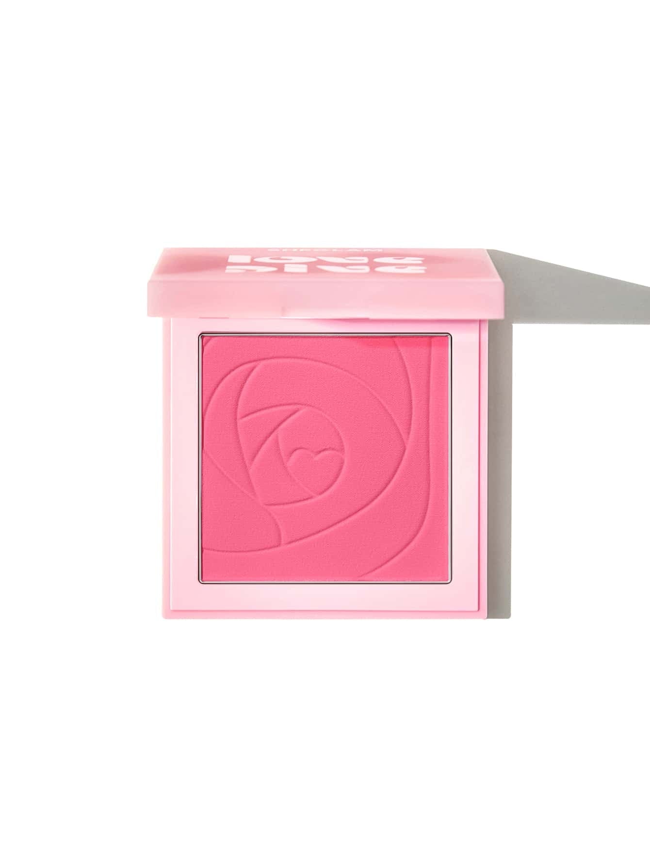 SHEGLAM Love Dive Tender Heart Powder Blush-You'Re Peachy Matte Finish Blush Highly Pigmented Non-Fading Long Lasting Natural Lightweight Blendable Silky Smooth Blusher Black Friday Sale Hot Pink Valentine'S Day Gift Blush