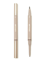 SHEGLAM Brows on Demand 2-In-1 Brow Pencil - Auburn Waterproof Liquid Eyebrow Pen Sweat-Proof Anti-Oil Natural Brow Filling Outlining Eyebrow Cream Gel Makeup Black Friday Eyebrow