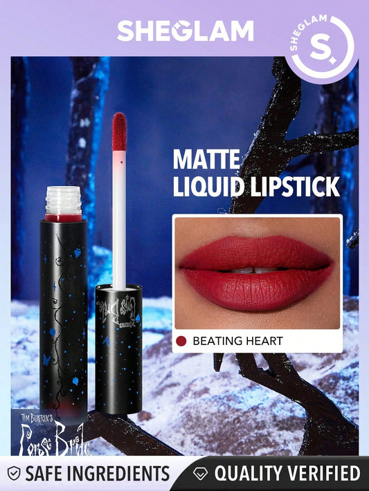 SHEGLAM | Corpse Bride Everlasting Love Liquid Lipstick-Beating Heart Gothic Liquid Lipstick