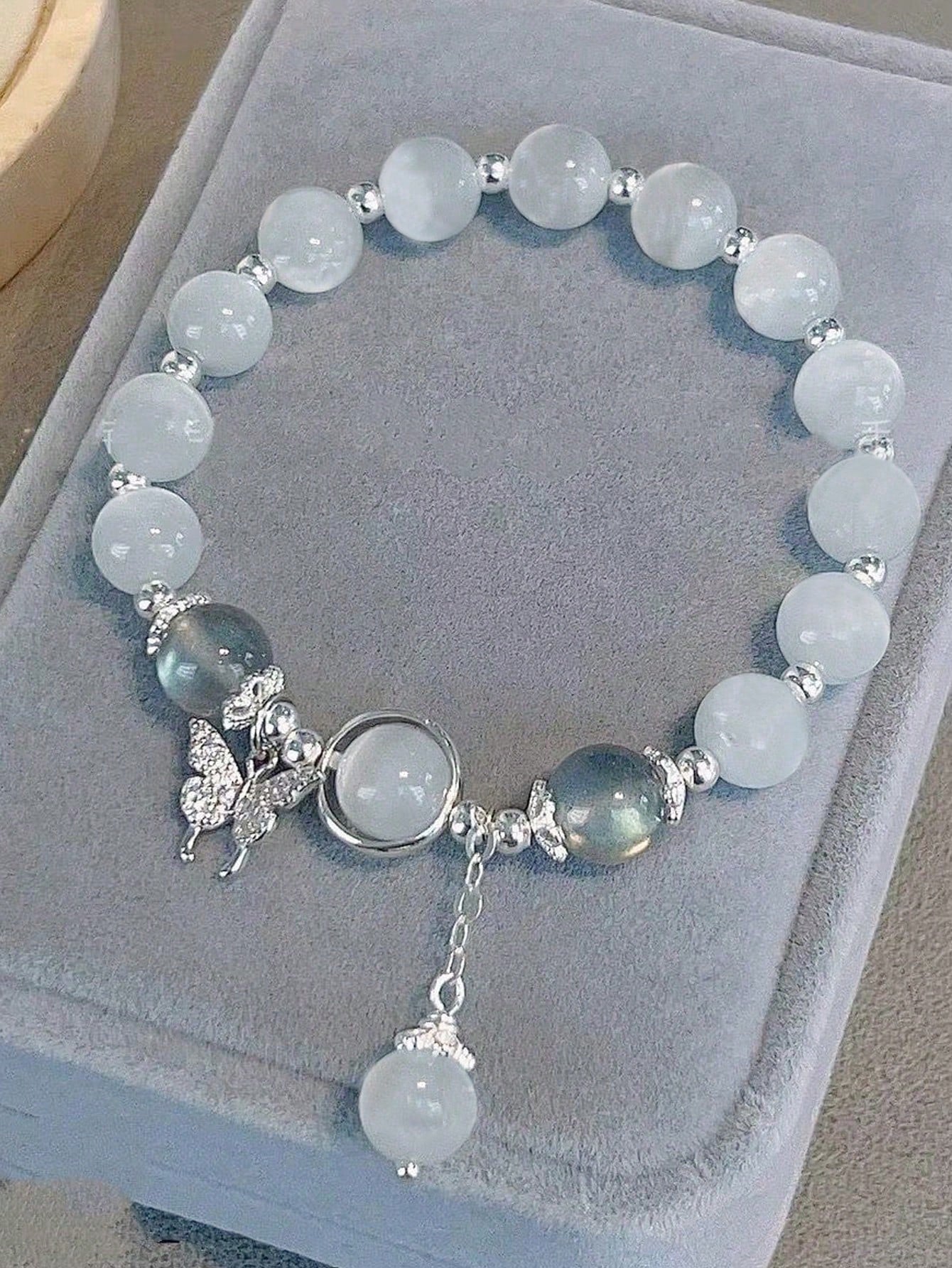 1Pc Strand Beads Bracelet for Women Korean Fashion Jewelry Non-Fading Charm Hand Decor Accessories Girls Gift
