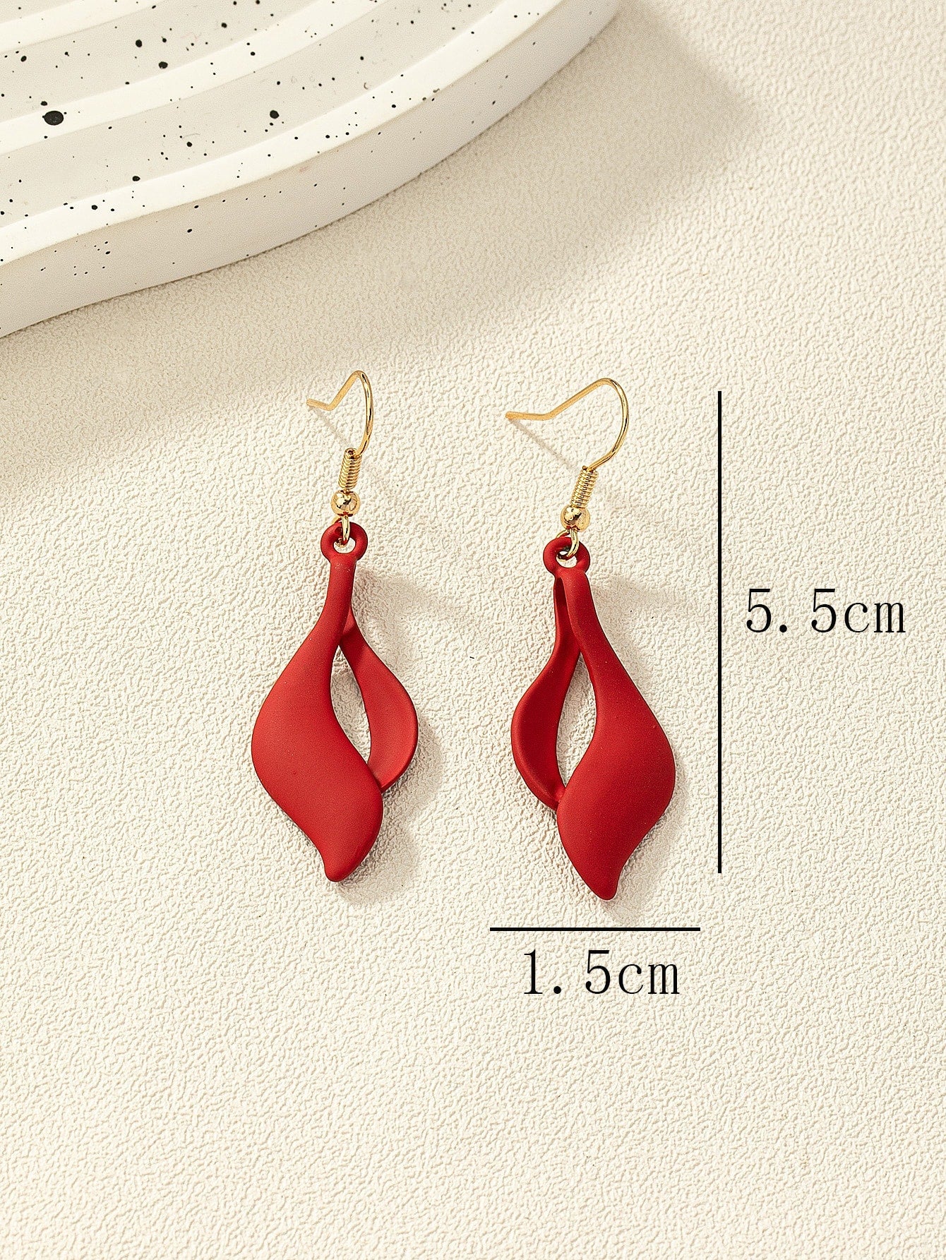 Flame Drop Earrings